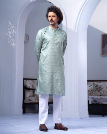 Loxtyle Muted Sage Green Punjabi