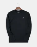 Loxtyle Black Full Sleeve T-shirt