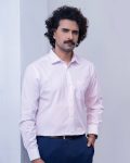 Loxtyle Dawn Pink Premium Cotton Shirt